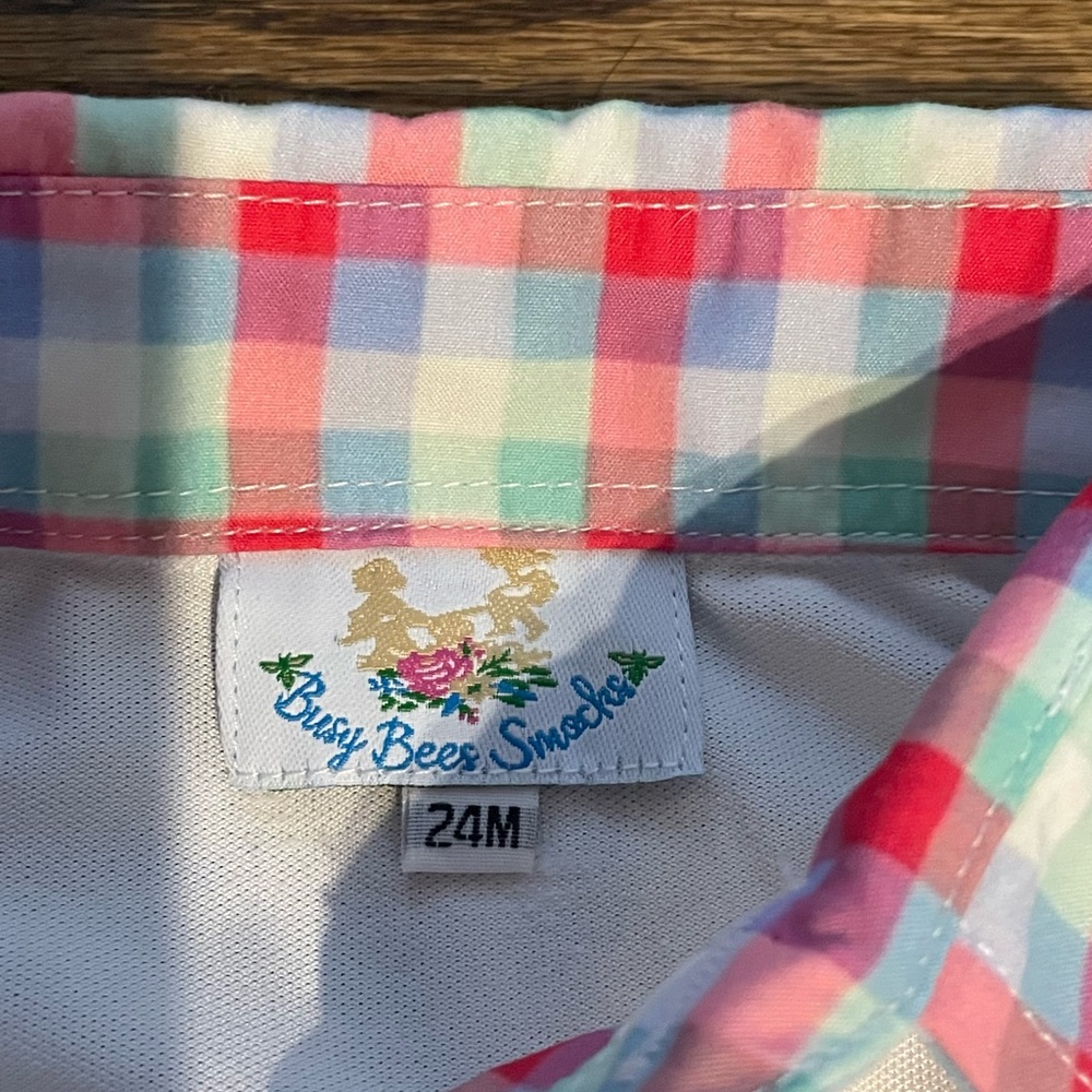 Busy Bees Smocks Shorts Set - Picture 2 of 4